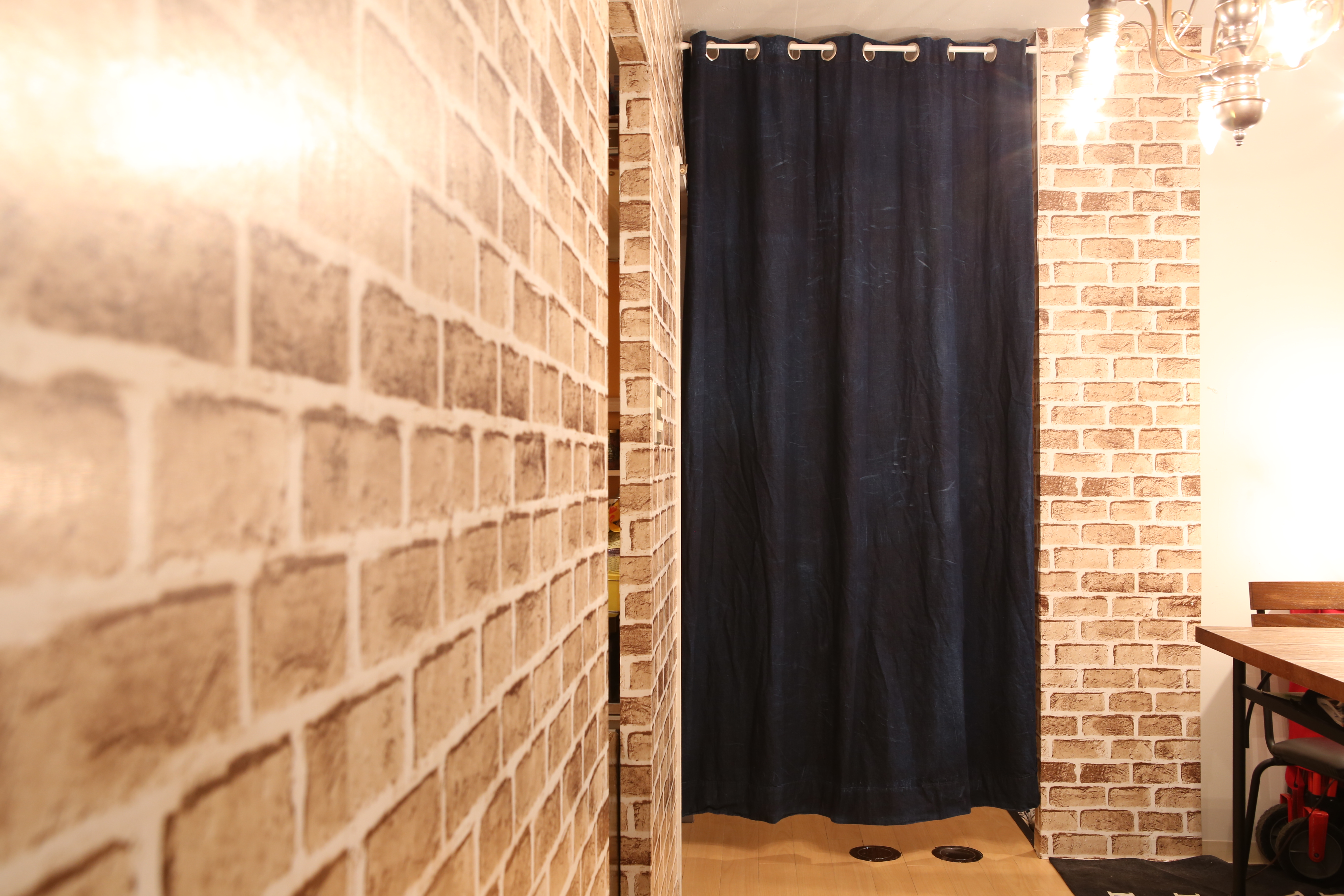 DENIM好きにはたまらない。 <br />当店オリジナルDENIMのカーテンを最大に楽しむ方法! DENIM好きにはたまらない。 <br />当店オリジナルDENIMのカーテンを最大に楽しむ方法!