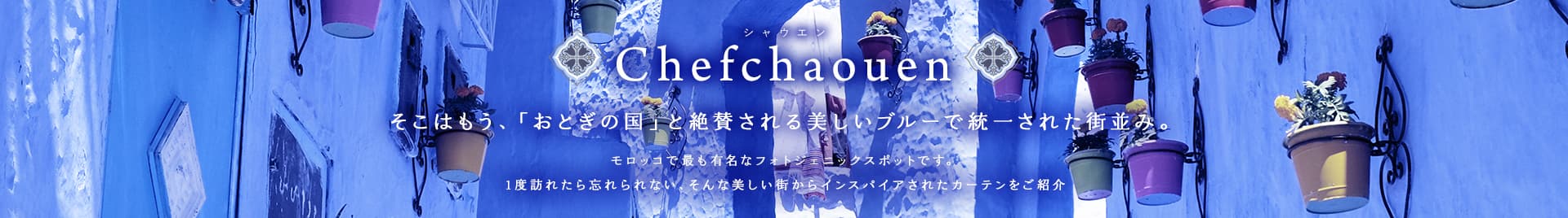 シャウエン:そこはもう、「おとぎの国」と絶賛される美しいブルーで統一された街並み