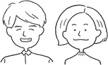 男女イラスト