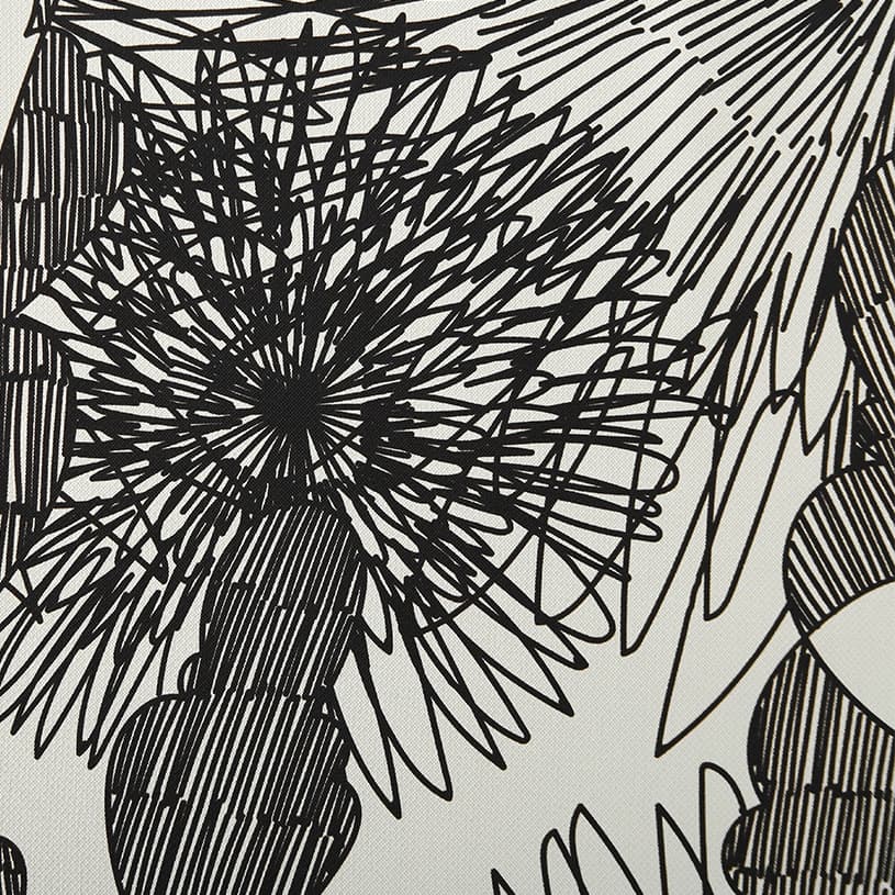 遮光カーテン北欧デザインをお部屋にプラス より上質な空間へ ピーロ ブラック 1cm刻みのカーテン パーフェクトスペースカーテン館