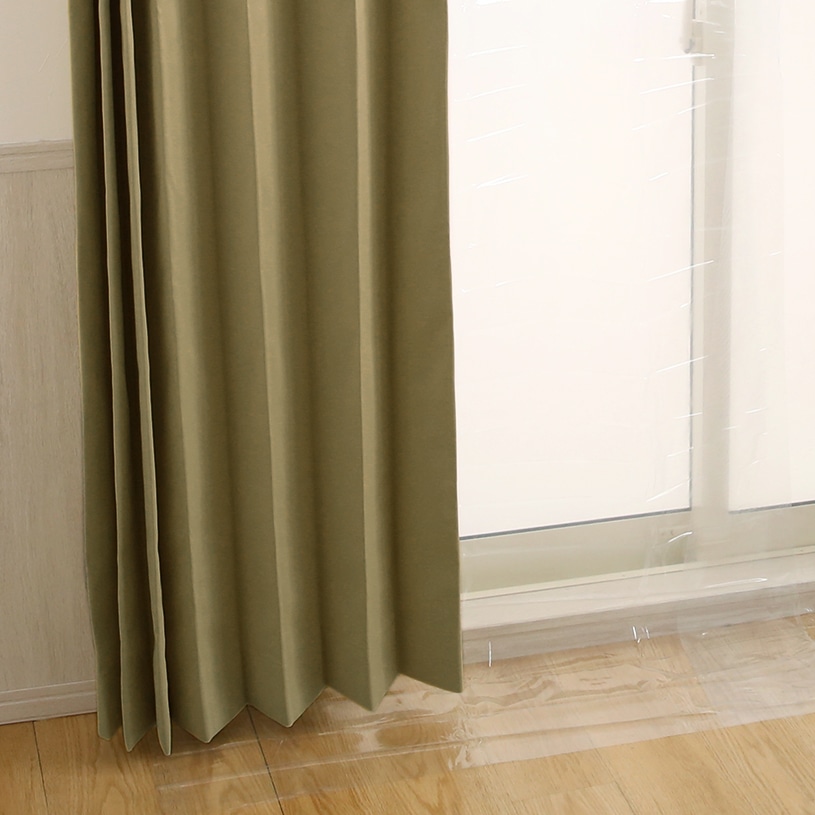 市場 断熱カーテンライナー 採光クリアN 100cm×225cm×2枚セット 夏 紫外線カット クリアー 冬 UVカット 冷え込み