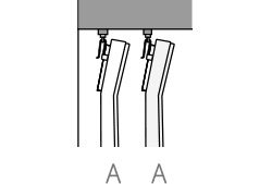 天井付け機能レール