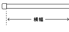 ～カーテンの測り方～ ポール通し