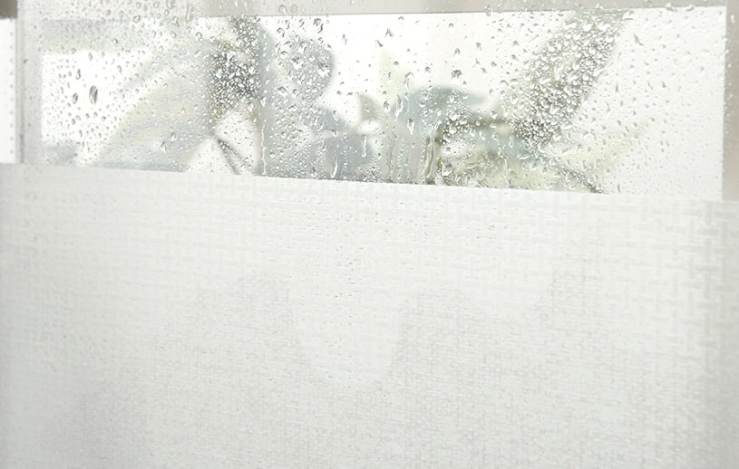 最短 翌日出荷 窓ガラスフィルム 結露乾燥シート 46 丈 90 巻 1cm刻みのカーテン パーフェクトスペースカーテン館