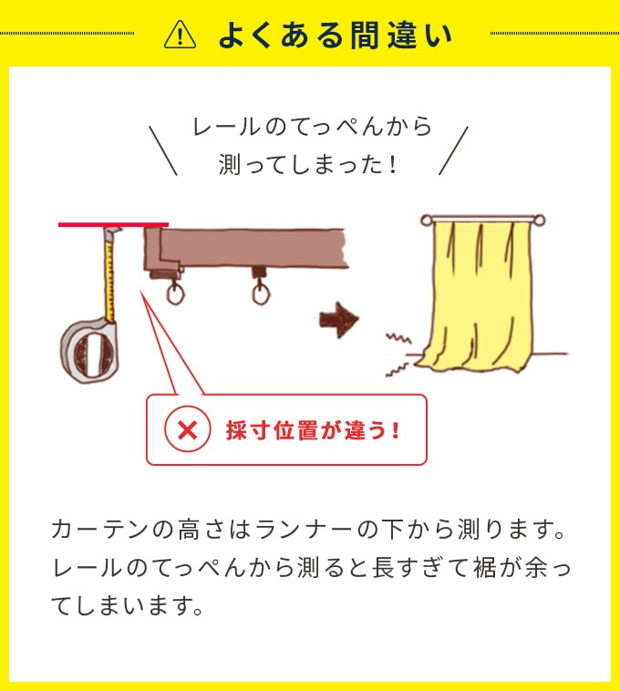 カーテンのサイズ 採寸 測り方 パーフェクトスペースカーテン館 カーテンのサイズ 採寸 測り方 パーフェクトスペースカーテン館