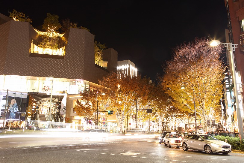 表参道イルミネーション17 7年ぶりに表参道全域で点灯で話題 約90万球のled使用 One Life パーフェクトスペースカーテン館
