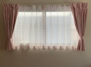 【施工事例】子供部屋のキュートなカーテン