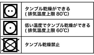 乾燥機使用表示