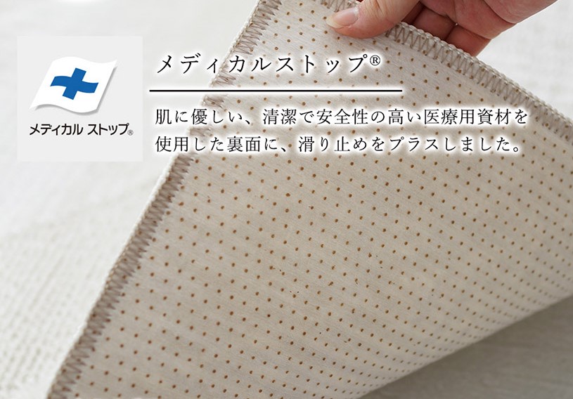 滑り止め付きのカーペット