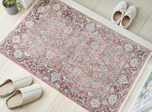 上品なクラシカル柄がお家の顔を彩る、高品質なウィルトン織り玄関マット<アルスラーン マット>