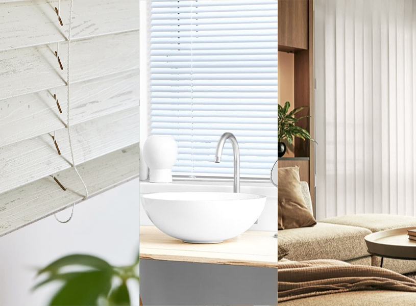 おしゃれな白ブラインド｜ウッド・バーチカル・アルミのおすすめと選び方